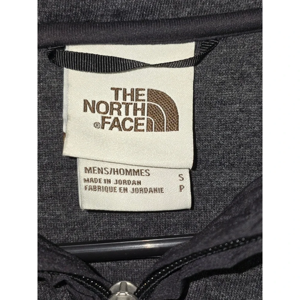 NWT The North Face Mens Longs Peak Quarter Zip Pullover TNF Black Heather Size S